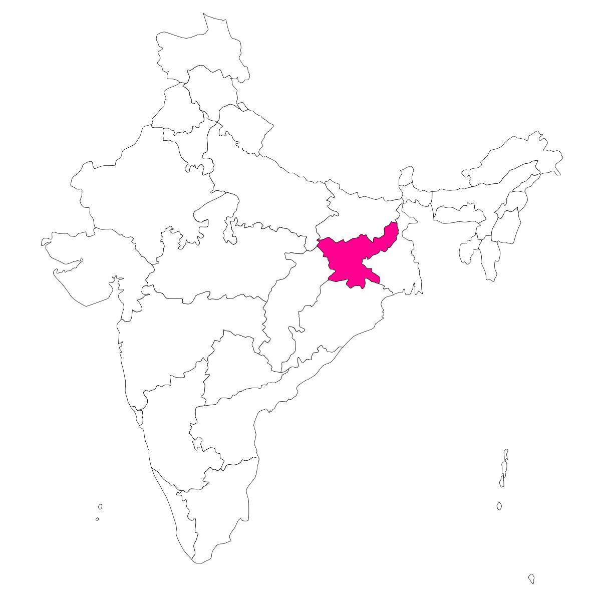 インドのジャールカンド州