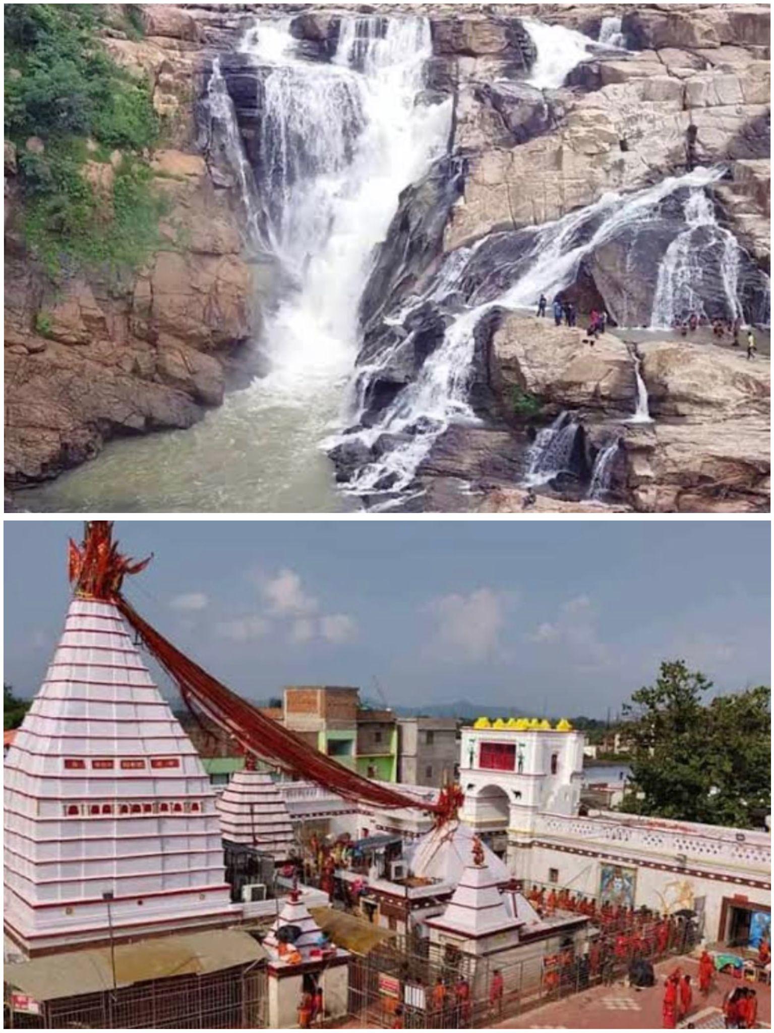 インドのジャールカンド州の観光地