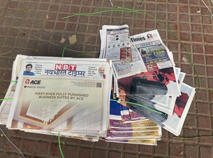 インドコーディネーターが毎朝読む新聞